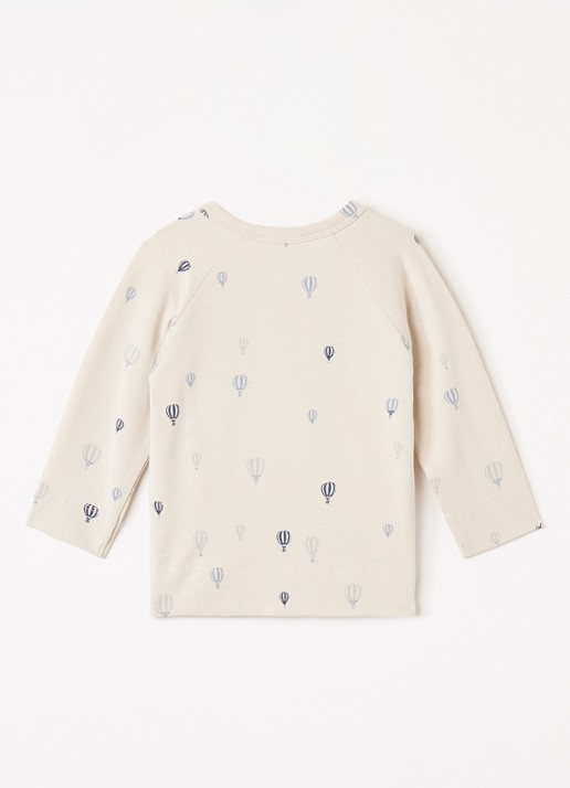 MarMar COPENHAGEN Tuti longsleeve met stretch - voorkant 3 beige
