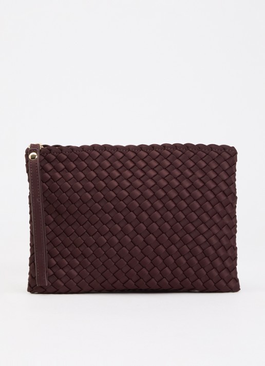 Marrea Clutch met gevlochten details