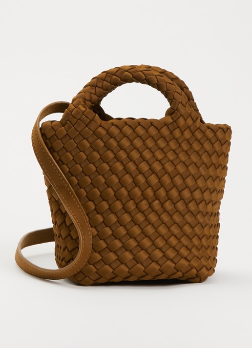 Marrea Mini handtas met afneembare schouderriem en gevlochten details