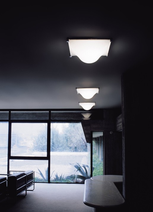Martinelli Luce Bolla 60 plafondlamp - voorkant 3 gebroken wit