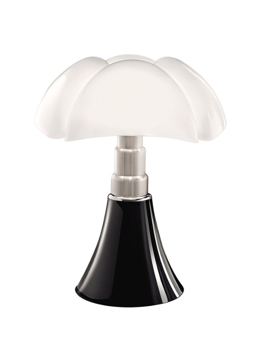Martinelli Luce Pipistrello tafellamp LED dimbaar 66 x Ø55 cm - voorkant donkerbruin