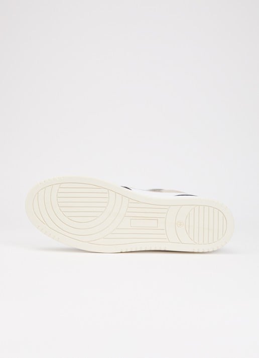 Mason Garments Matera sneaker van leer met details van nubuck en suède - detail 3 beige