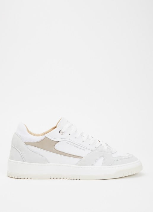 Mason Garments Matera sneaker van nubuck met details van suède