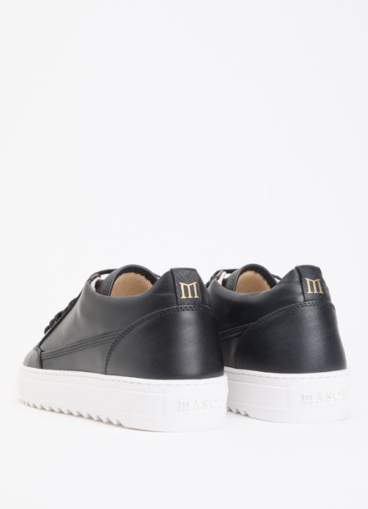 Mason Garments Tia Semplice sneaker van leer - achterkant 5 zwart
