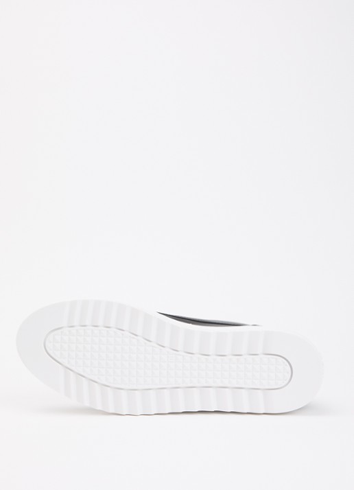 Mason Garments Tia Semplice sneaker van leer - detail 4 zwart