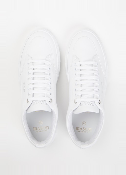 Mason Garments Tia sneaker van leer - detail 2 wit