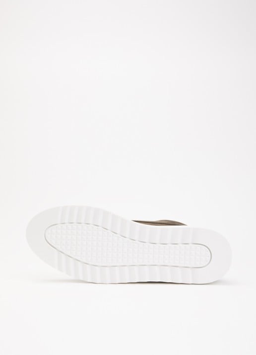 Mason Garments Tia sneaker van leer - detail 3 donkergroen