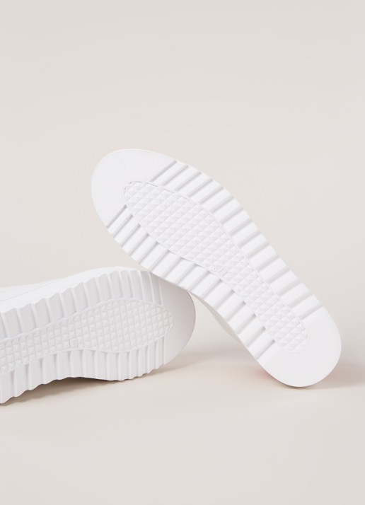 Mason Garments Tia sneaker van leer - detail 5 wit