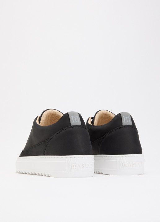 Mason Garments Tia  sneaker van nubuck - achterkant 5 zwart