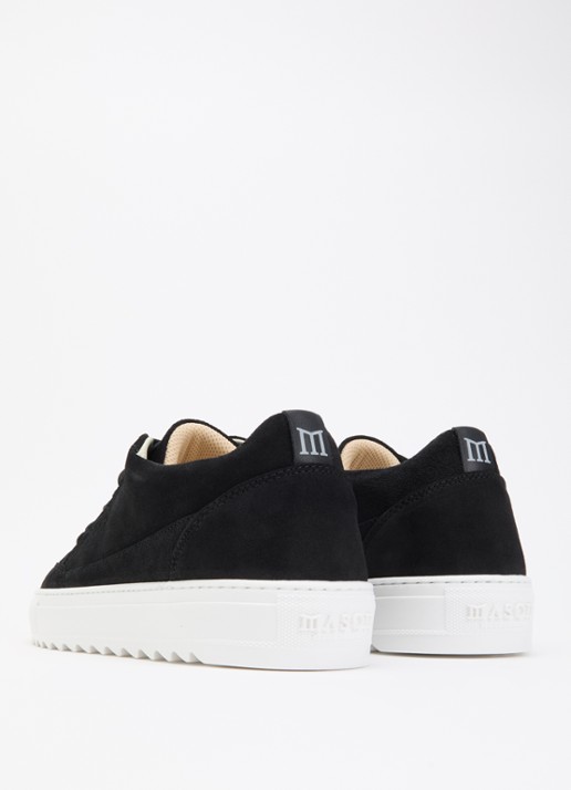 Mason Garments Tia sneaker van nubuck - achterkant 4 zwart