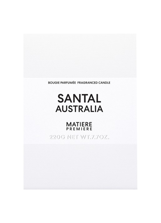 Matiere Premiere Santal Australia Scented Candle - geurkaars 220 gram - voorkant 2 undefined