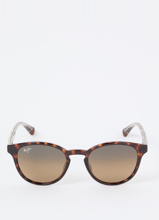 Maui Jim Hiehie zonnebril gepolariseerd MJ636-10 - detail 2 bruin