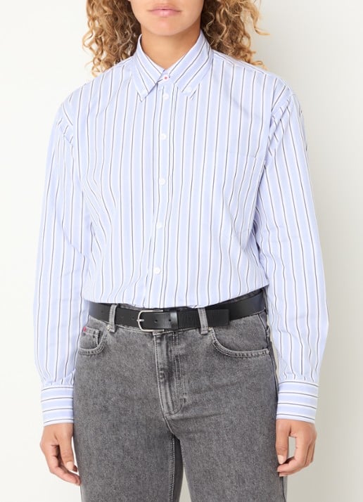 Max & Co Febe blouse met streepprint