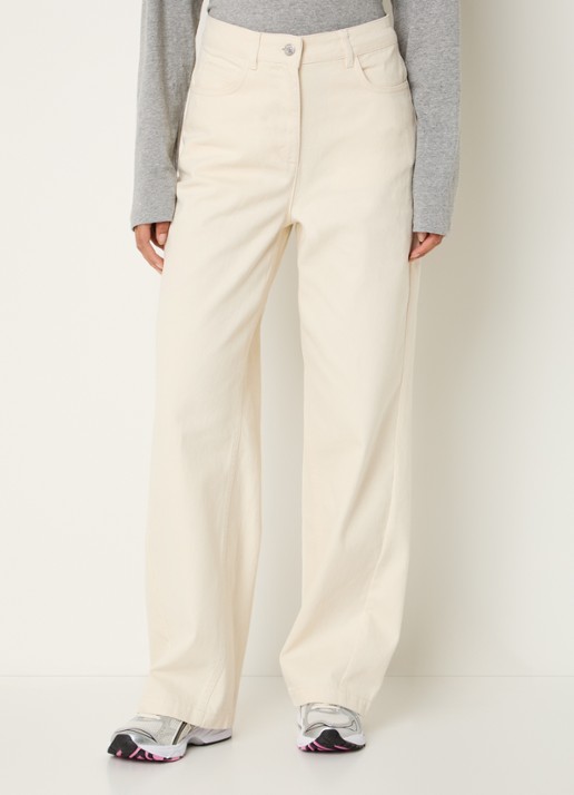 Max & Co High waist loose fit jeans met gekleurde wassing