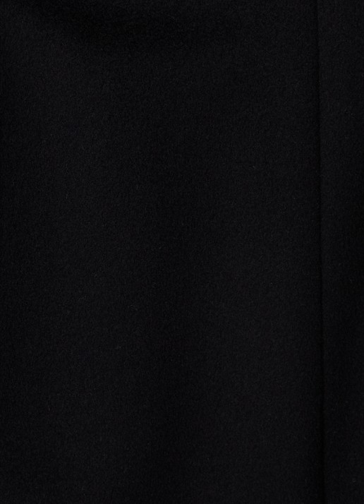 Max & Co Longrun mantel van wol met strikceintuur en steekzakken - detail 6 zwart