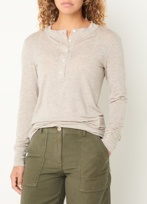 Max & Co Longsleeve met gemêleerd dessin