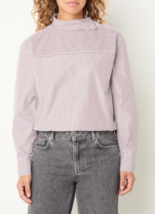 Max & Co Mcodonata blouse met streepprint