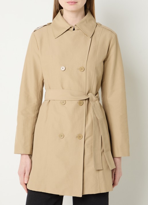 Max & Co Milo double-breasted trenchcoat met steekzakken
