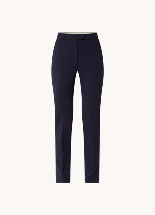 Max Mara Ananas high waist slim fit pantalon met steekzakken