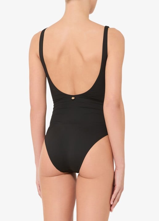 Max Mara Badpak met rugdecolleté - achterkant 3 zwart