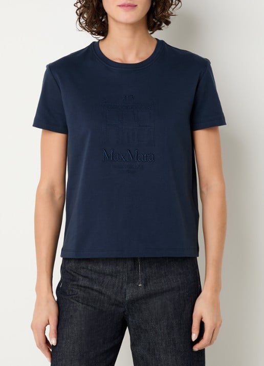 Max Mara Bella T-shirt met logoprint