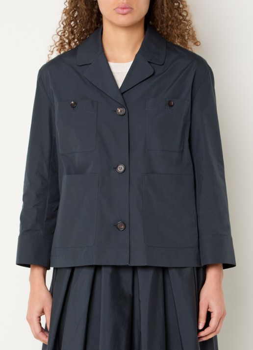 Max Mara Blouse met opgestikte zakken