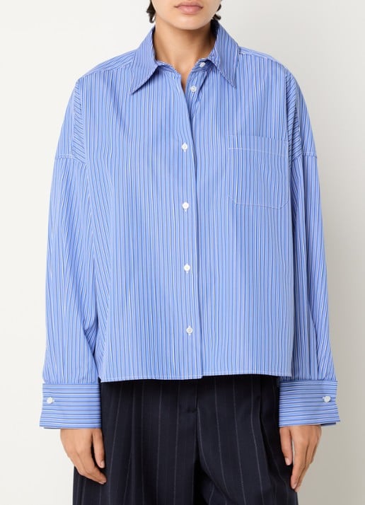 Max Mara Blouse met streepprint