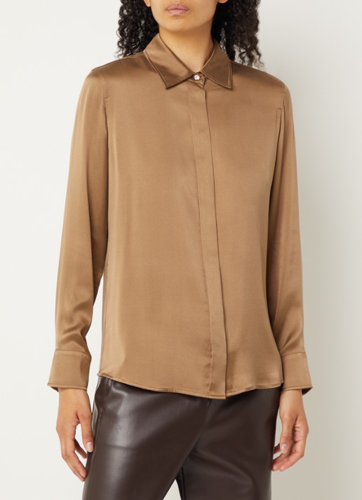 Max Mara Blouse van satijn