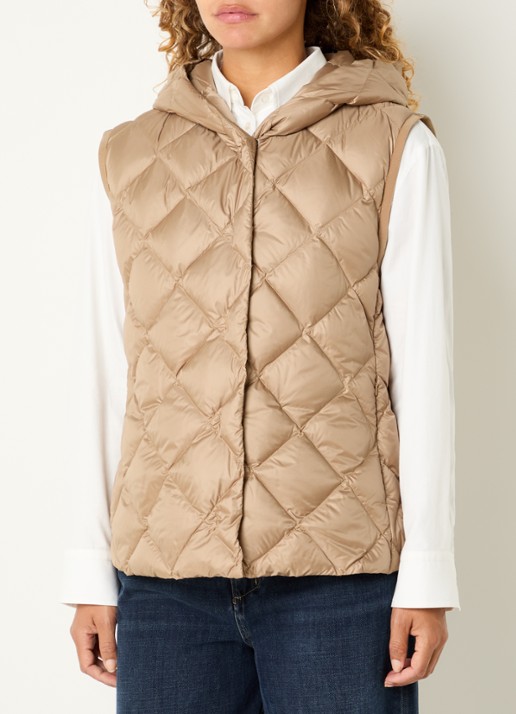Max Mara Bodywarmer met quilt patroon