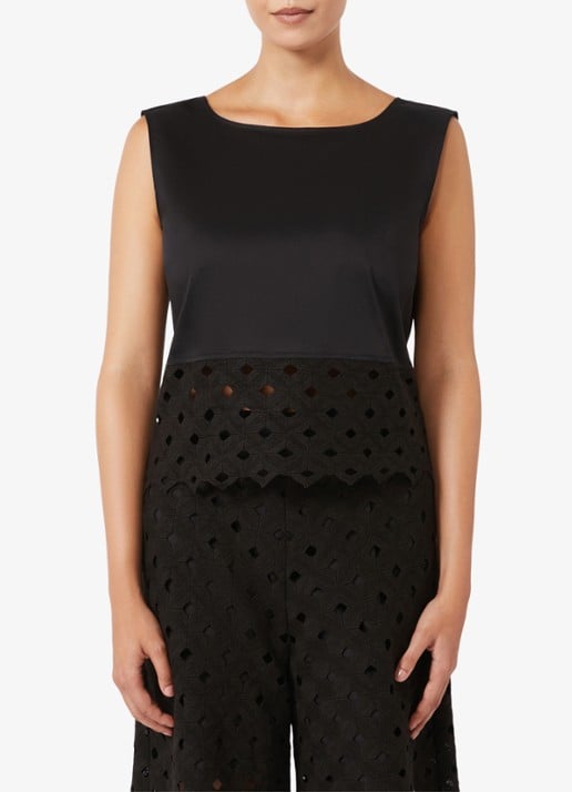 Max Mara Crop top met cut-out detail