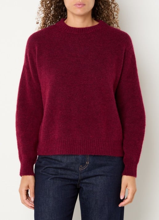 Max Mara Fijngebreide trui in alpaca wolblend