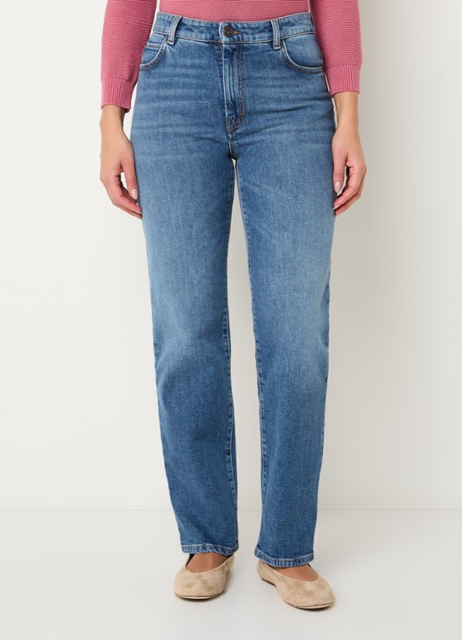 Max Mara High waist slim fit jeans met medium wassing