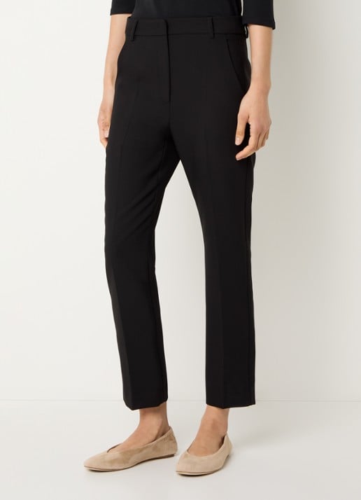Max Mara High waist slim fit pantalon met steekzakken