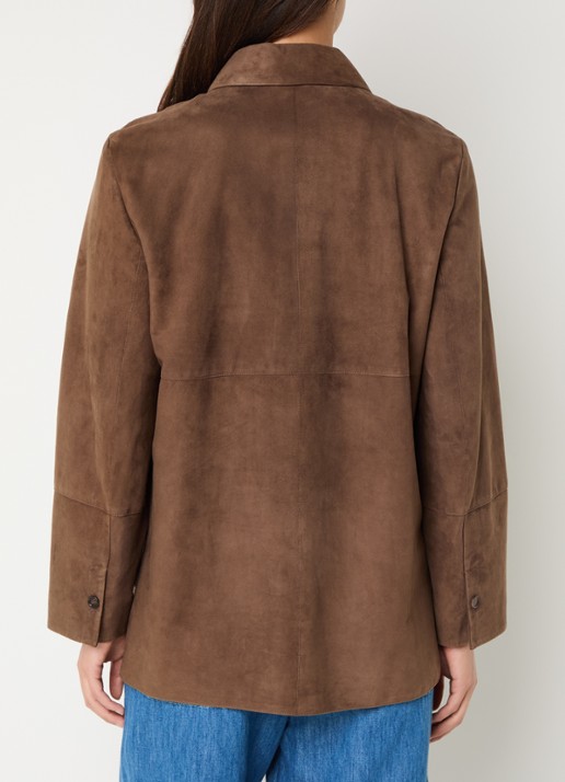 Max Mara Jack van zijde - achterkant 2 bruin
