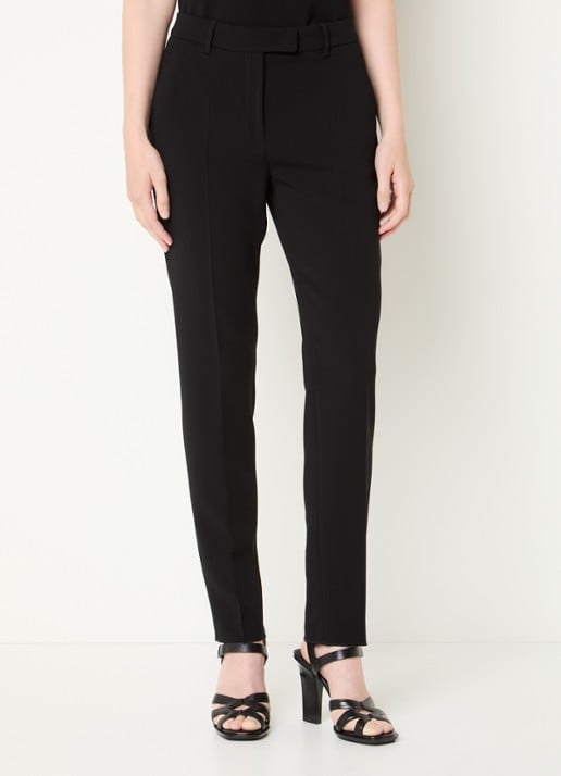 Max Mara Jerta high waist slim fit pantalon met steekzakken