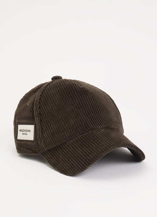 Max Mara Karagno pet van corduroy met logo