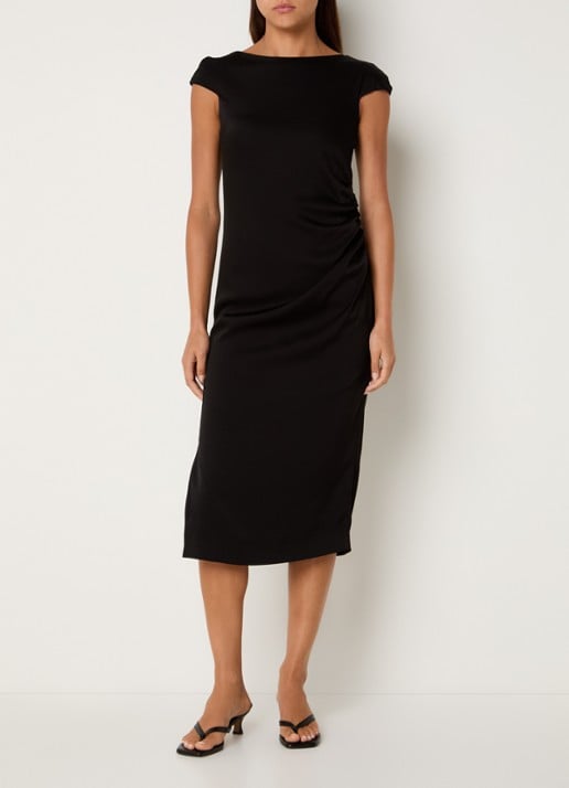 Max Mara Midi jurk met boothals