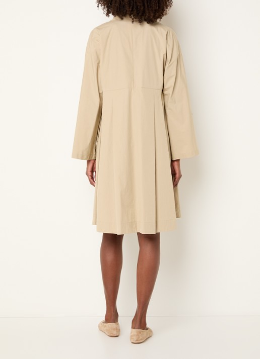 Max Mara Midi tuniekjurk met steekzakken - achterkant 3 beige