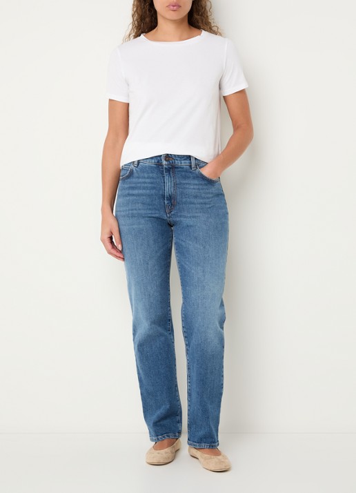 Max Mara Multib T-shirt met ronde hals - voorkant 4 wit