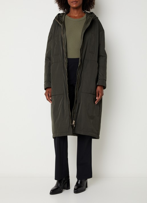 Max Mara Parka met steekzakken