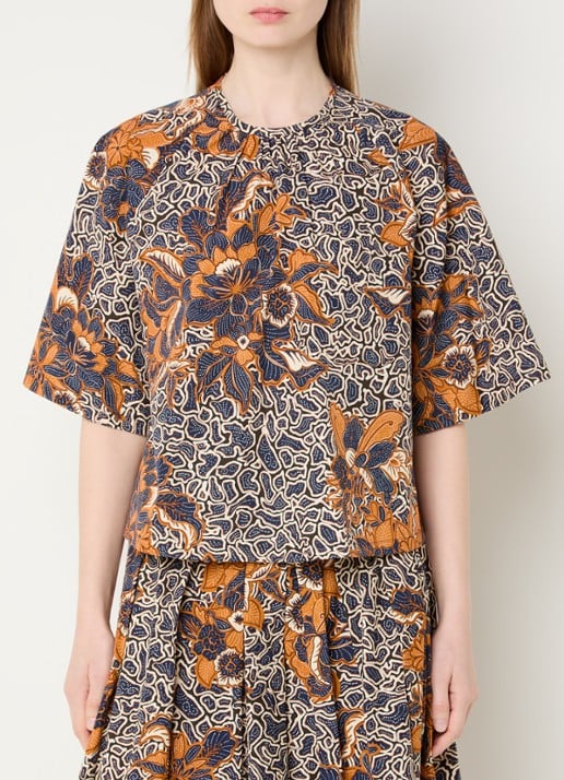 Max Mara Quaglia tuniek met bloemenprint