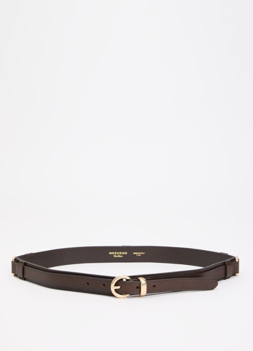 Max Mara Riem van leer