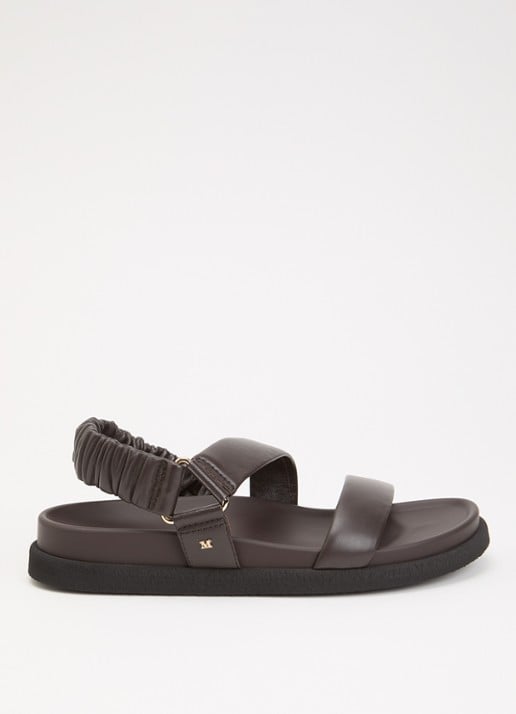 Max Mara Sandalen van leer