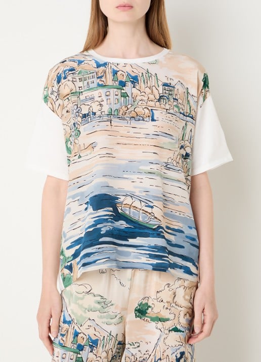 Max Mara Terzo T-shirt met print