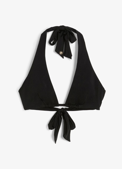 Max Mara Triangel bikinitop - voorkant zwart
