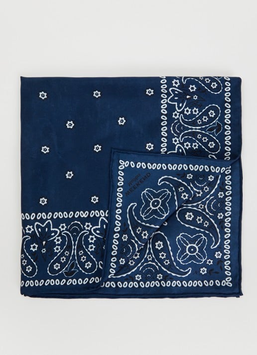 Max Mara Wkaelodia bandana van zijde 50 x 50 cm