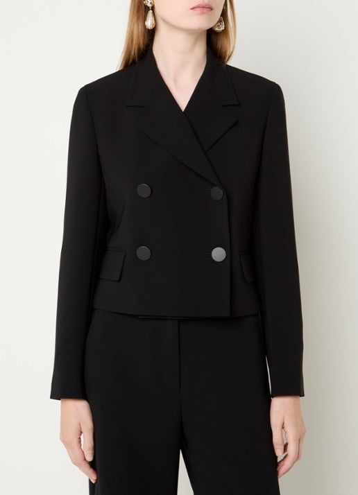 MaxMara Caprera double-breasted blazer met klepzakken