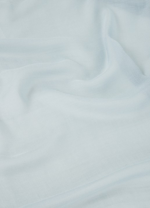 MaxMara Ema sjaal in uni 140 x 140 cm - detail 3 mint