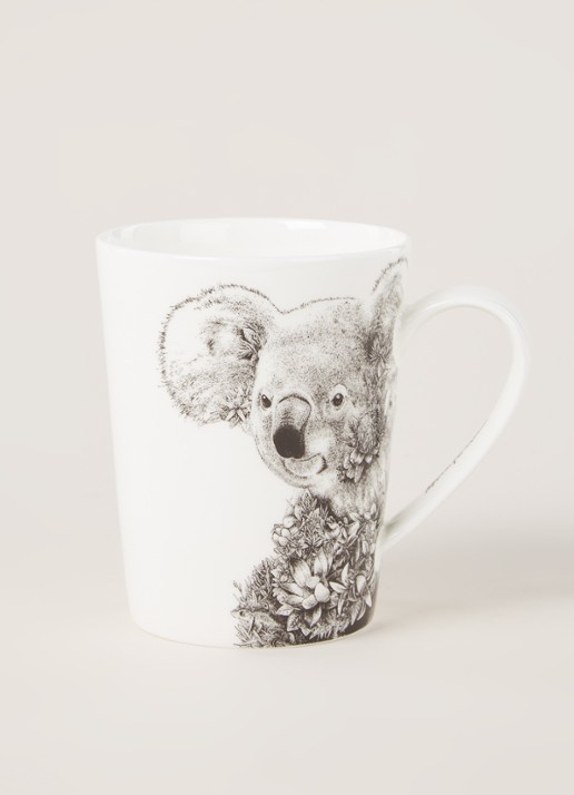 Maxwell & Williams Koala mok 45 cl - voorkant 2 wit