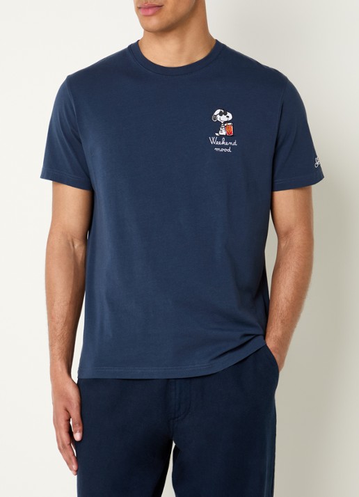 MC2 Saint Barth T-shirt met borduring